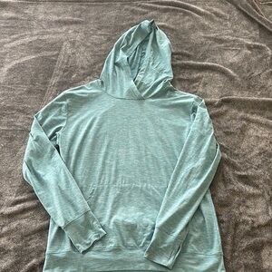 RBX Blue Sweatshirt Hoodie Plush Casual Top